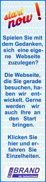 Werbung: Angebot Webdesign f&uuml;r kleines Geld.